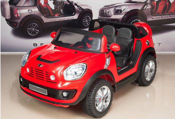 Mini Cooper 2 Seater Electric Ride On RC Car For Children W/Magic Cars® Wireless Parental Control