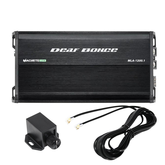Deaf Bonce MLA-1200.1 | 1200W RMS Class D Monoblock Amplifier Deaf Bonce