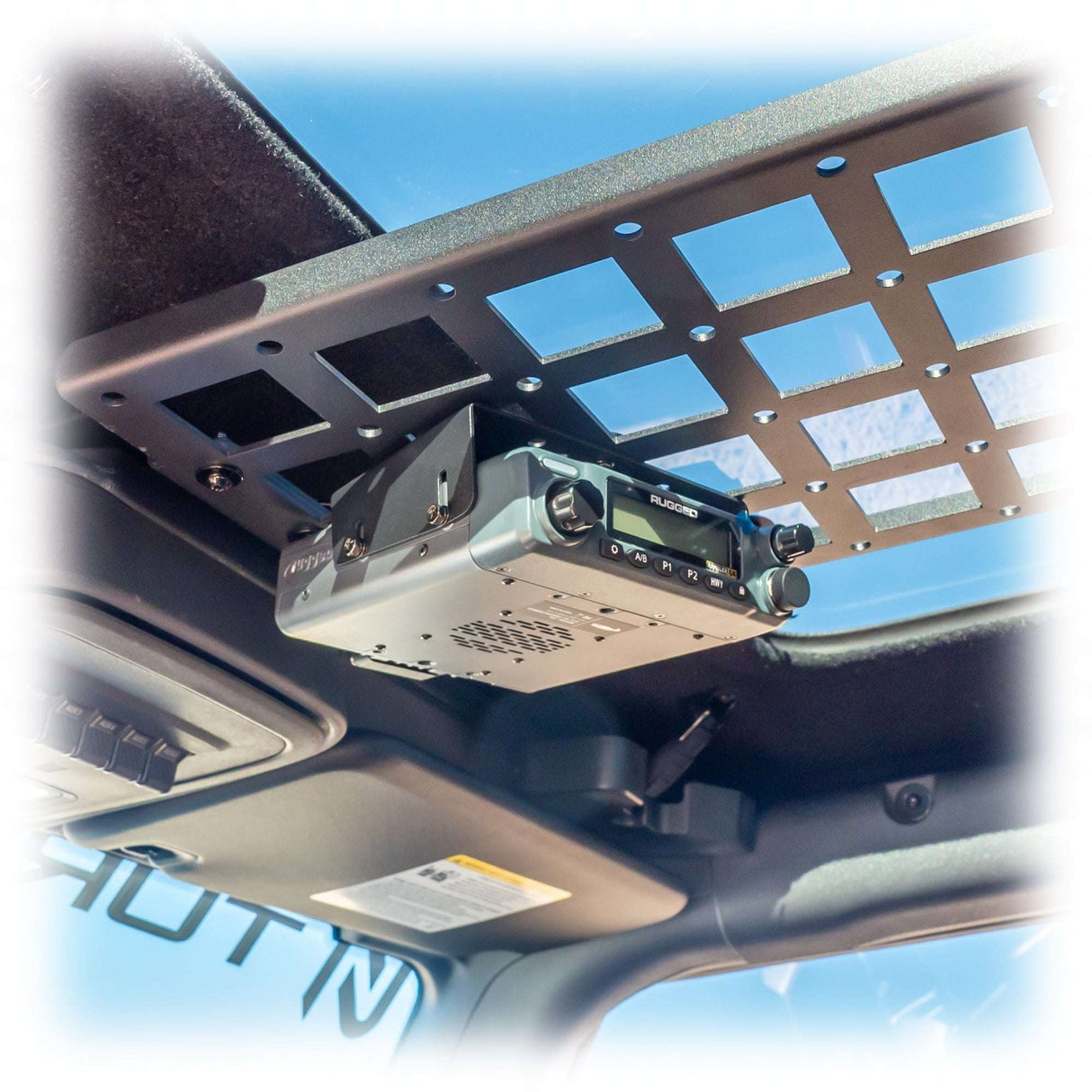 MOLLE-Loc Rugged Radio Mount Turn Offroad