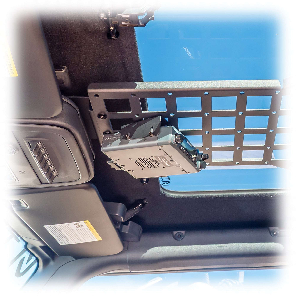 MOLLE-Loc Rugged Radio Mount Turn Offroad