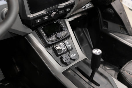 '26 RZR® Pro R w/ 10.4" Touchscreen Head Unit Mount | UTVS-PRO2-HUMT-104-DASHKIT-RKR UTV Stereo