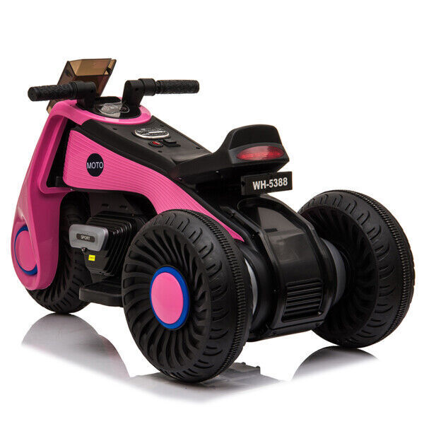 MP3 Kids Electric Motorcycle with Training Wheels - Perfect for Little Riders!