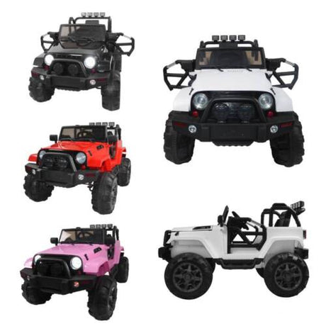 MP3 Remote Control Electric Ride-On Truck for Kids - 1 Seater with Battery Power