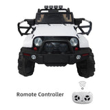 MP3 Remote Control Electric Ride-On Truck for Kids - 1 Seater with Battery Power
