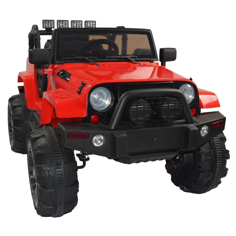 MP3 Remote Control Electric Ride-On Truck for Kids - 1 Seater with Battery Power