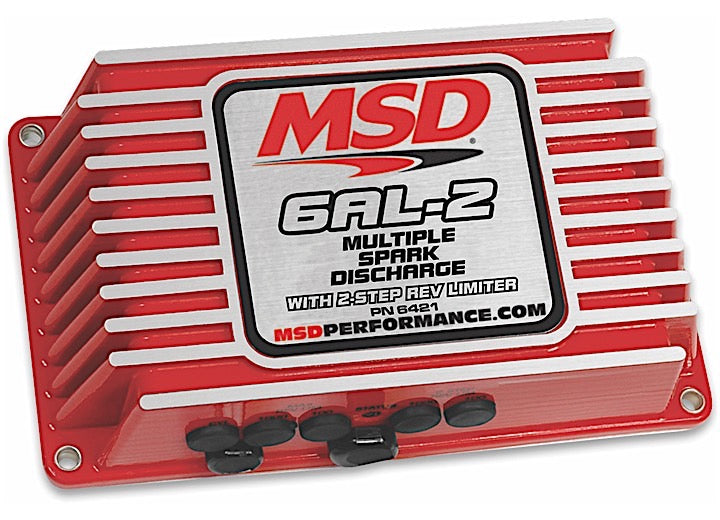 Msd 6al2 Ignition Box W/ 2 Step Limiter Far From Stock Meyer Distributing