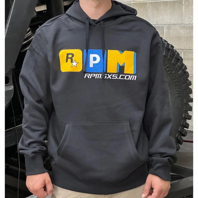 RPM Rockstar Logo Hoodie Black