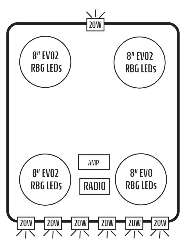 2015+ Kawasaki Mule Pro-FX Stereo Tops (2-Door)