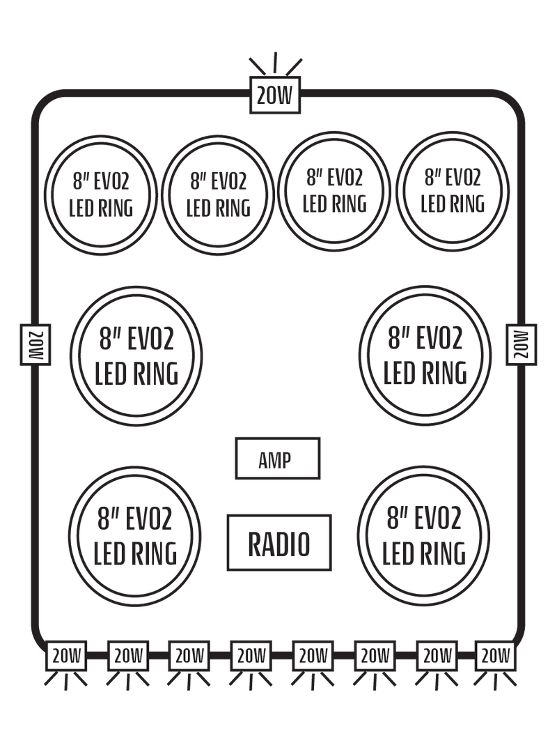 2015+ Kawasaki Mule Pro-FXT Stereo Tops (4-Door)