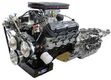 Ford Small Block Compatible 347 c.i. Engine and 4R70W Automatic Transmission - 415 Horsepower - Mustang Edition Builder Series - Black Pulley Kit - Fuel Injected