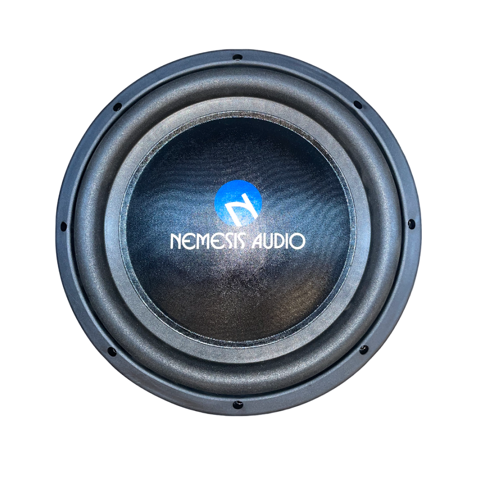 Nemesis Audio NA-10HSLM v.3 10" 800W RMS Shallow Mount Subwoofer DVC 4-Ohm Nemesis Audio
