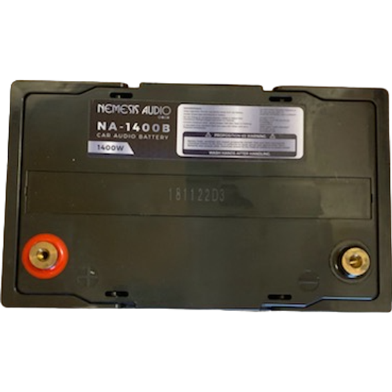 Nemesis Audio NA-1400B 55AH 1400W AGM Power Cell 12V Battery Nemesis Audio