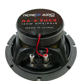Nemesis Audio NA6.5HCX 6.5" 120W 2-Way Coaxial Speakers 4-Ohm (Pair) Nemesis Audio