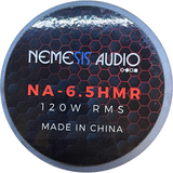 Nemesis Audio NA-6.5HMR 6.5" 120W High-Performance Midrange Speaker 4-Ohm (Single) Nemesis Audio