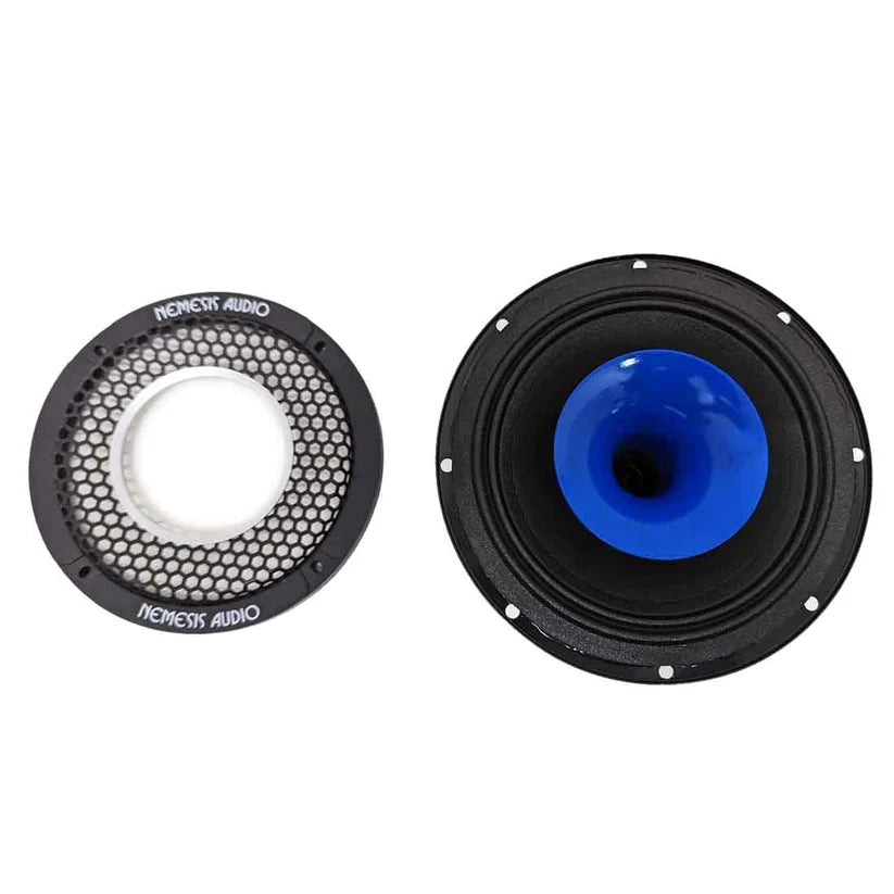 Nemesis Audio NA-6.5HSP 6.5" 180W Midrange Speaker w/ Horn Tweeter 4-Ohm (Single) Nemesis Audio