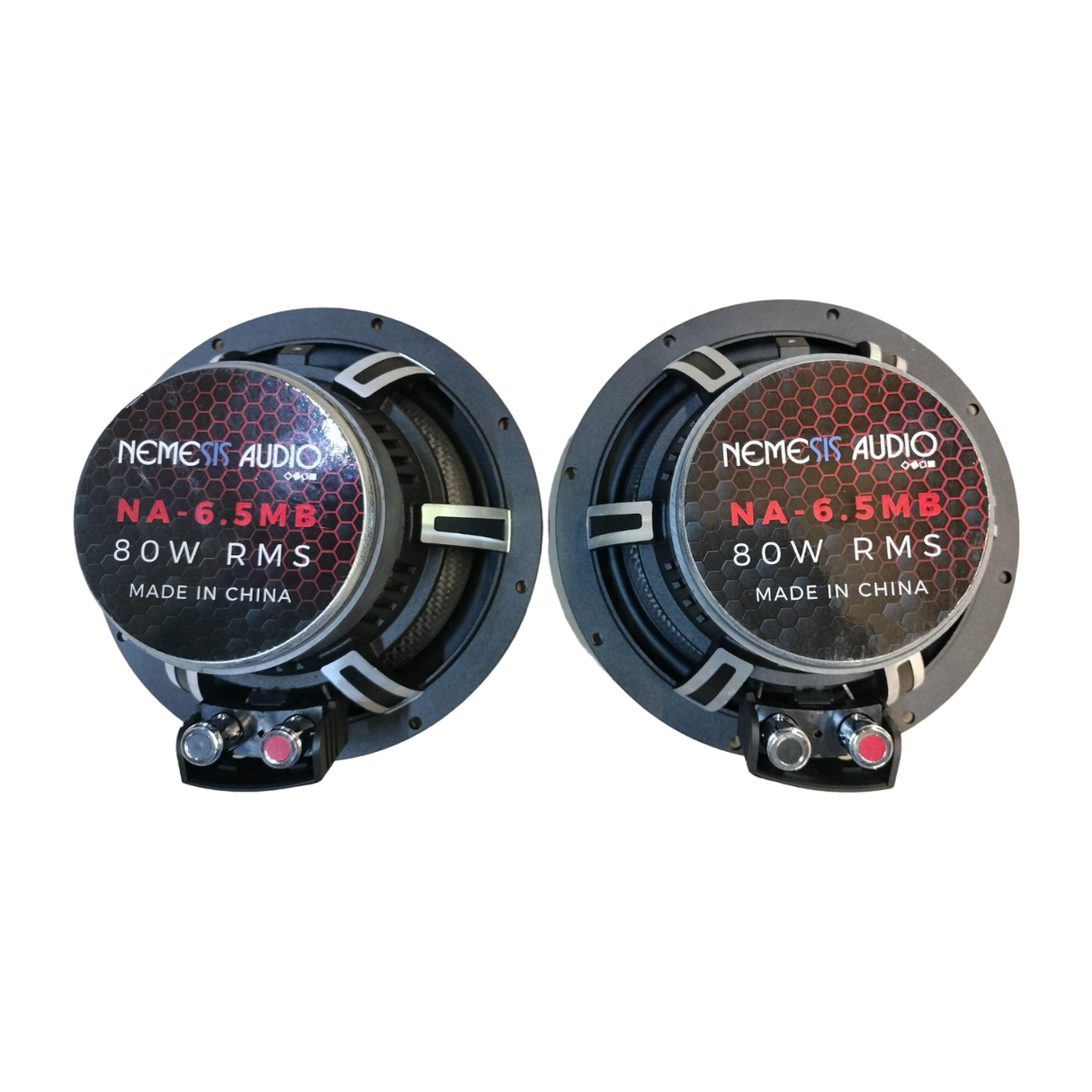 Nemesis Audio NA-6.5MB 6.5" 80W High-Performance Midbass Speakers (Pair) Nemesis Audio