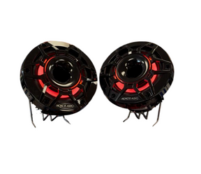 Nemesis Audio NA-M65RGB 6.5" 150W RMS 2-Way Marine Speakers w/ RGB LED (Pair) Nemesis Audio