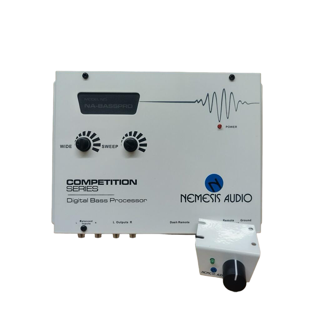 Nemesis Audio NA-BASSPRO WHITE Digital Bass Processor Nemesis Audio
