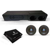 Nemesis Audio Bass Combo (2) NA8E v2 (1) NA-2KM & (1) Box Chevy 07-18 Crew Cab Box Nemesis Audio