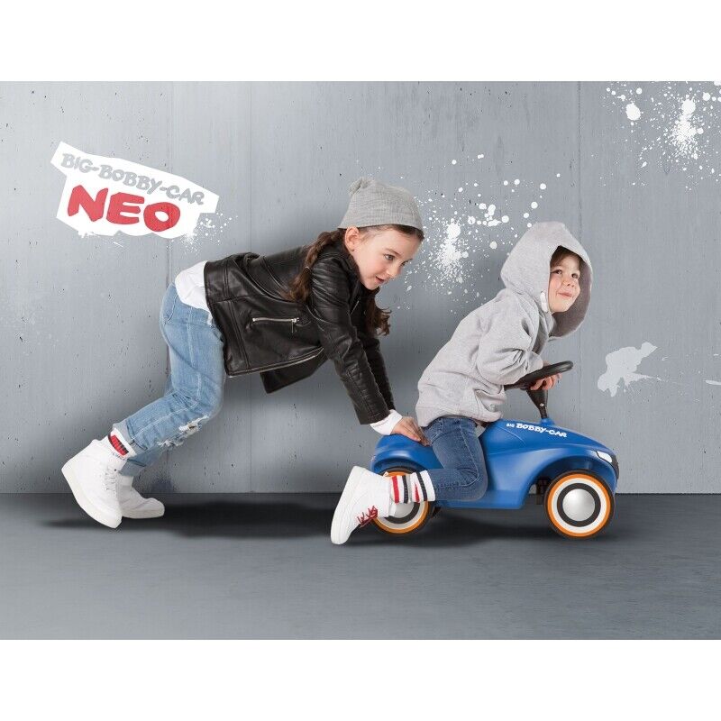 Neo Blue BIG Bobby Car: The Ultimate Ride-On Toy for Kids