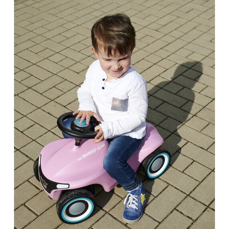 Neo Pink Ride-on Pusher Bobby Car for Kids - The Perfect Playtime Companion!