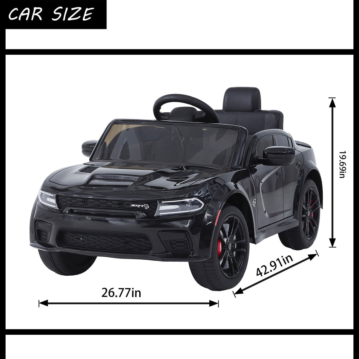 New 12V Electric Kids Ride on Car with Remote Control and Power Display - Smooth Start Feature
