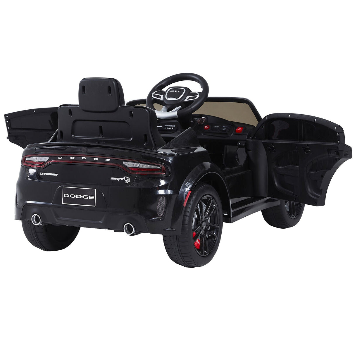 New 12V Electric Kids Ride on Car with Remote Control and Power Display - Smooth Start Feature