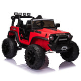 Premium 24V Electric Kids Ride On Jeep with Remote Control and Bluetooth Connectivity