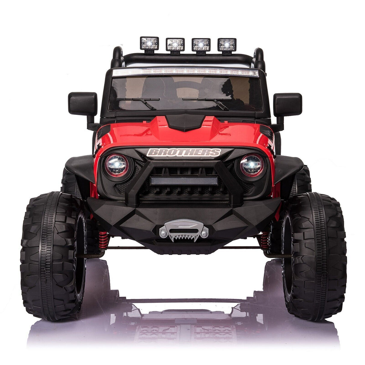New 24V Electric Ride-On Jeep Toy Car with Remote Control, USB, and Bluetooth for Kids