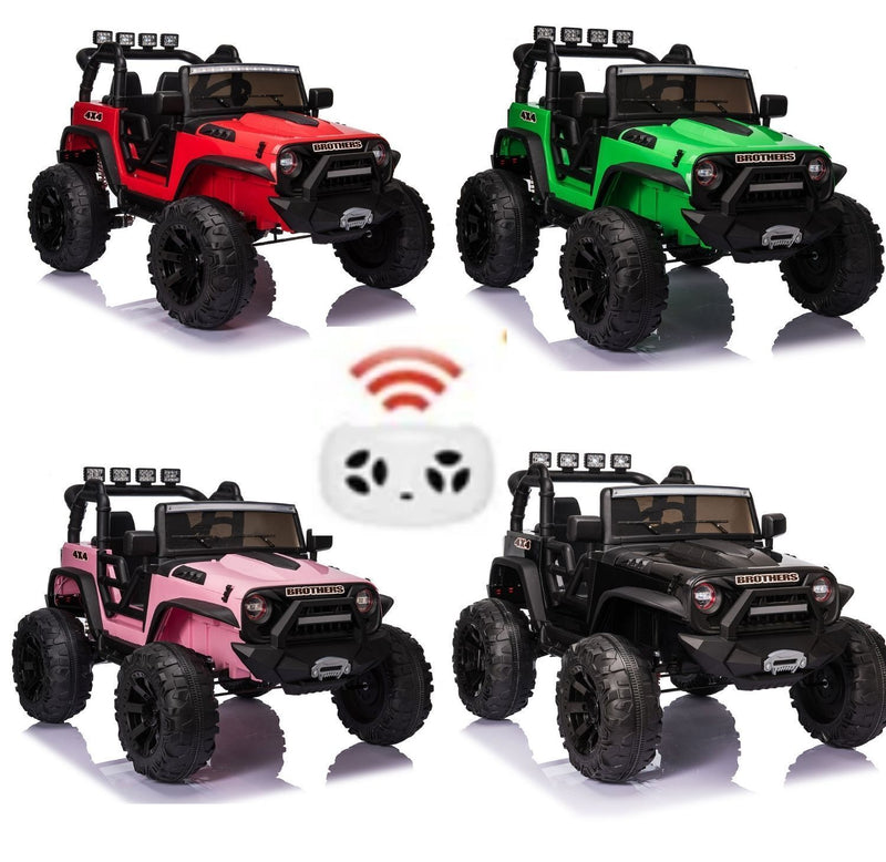 24V Electric Kids Ride On Jeep with USB, Bluetooth, and Remote Control