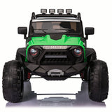 24V Electric Ride On Jeep Toy Car with USB, Bluetooth, and Remote Control for Kids