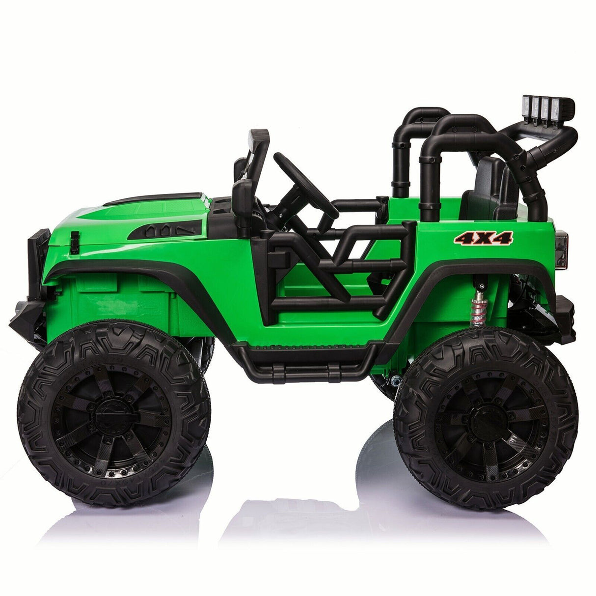 24V Electric Ride On Jeep Toy Car with USB, Bluetooth, and Remote Control for Kids