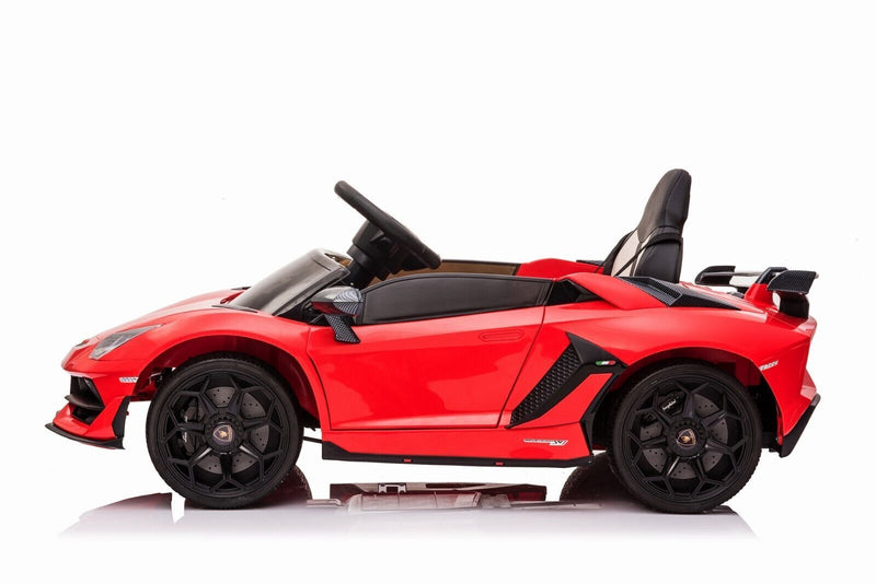12V Lamborghini Electric Ride On Car for Kids with Remote Control and MP3 Player - Suitable for Boys and Girls
