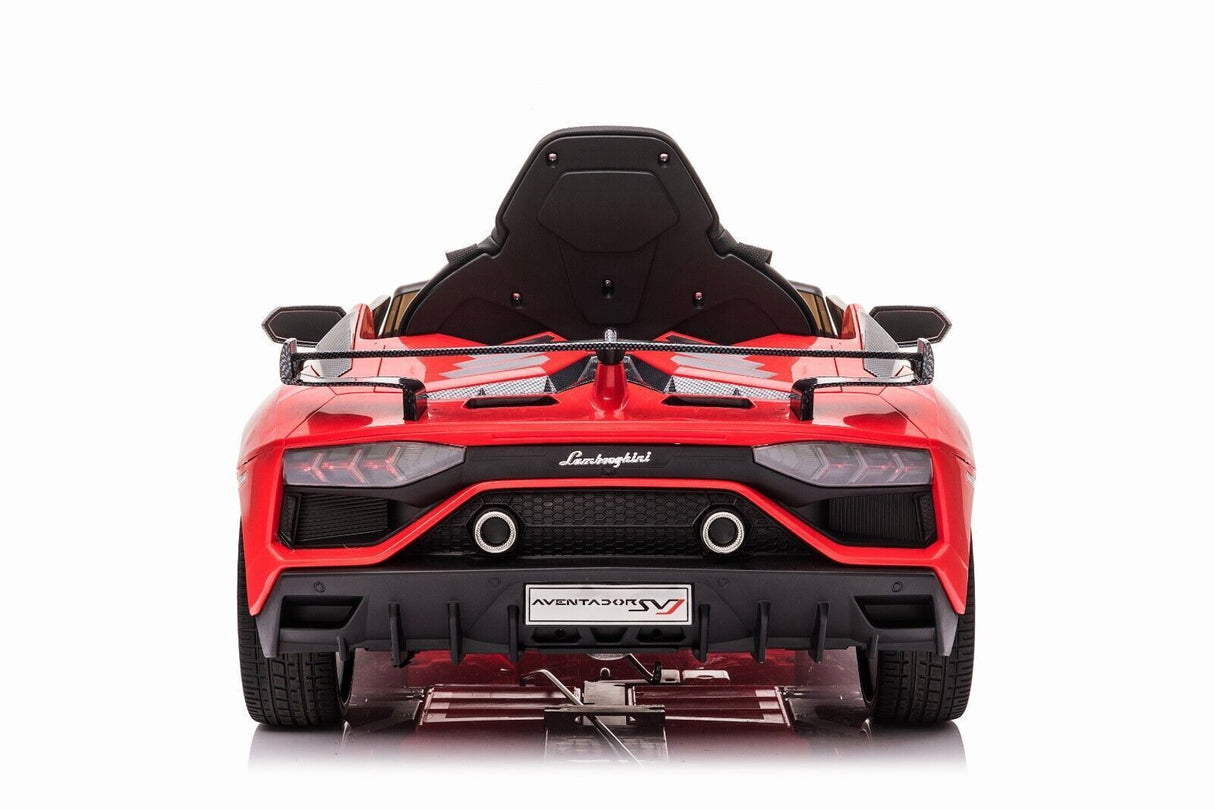 12V Lamborghini Electric Ride On Car for Kids with Remote Control and MP3 Player - Suitable for Boys and Girls