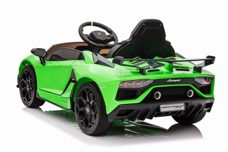 12V Lamborghini Electric Ride On Car for Kids with Remote Control, MP3 Player, and LED Lights