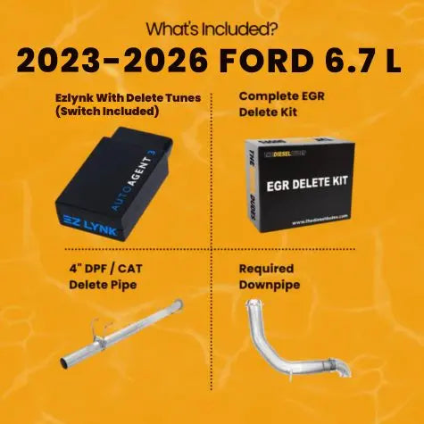 Ford 6.7 Powerstroke Full Delete Bundle | 2023-2026 thedieseldudes