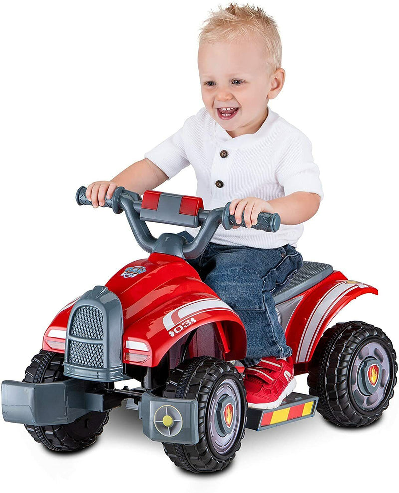 Nickelodeon PAW Patrol Marshall Quad 6V Ride-On - Red