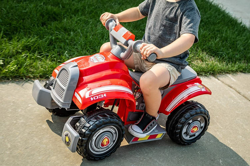 Nickelodeon PAW Patrol Marshall Quad 6V Ride-On - Red