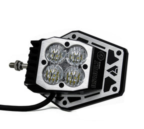 Squadron Nighthawk Mirror UTV LED Light Kit 1.75" Cage www.elektricoffroad.com