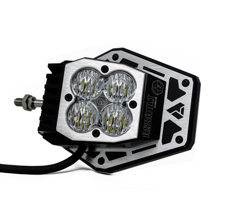 Squadron Nighthawk Mirror UTV LED Light Kit 1.75" Cage www.elektricoffroad.com