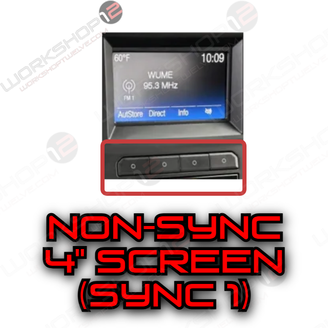 Ford F-150 2015-2021 Workshop 12 Tesla-Style Screen Workshop 12