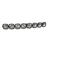 50" PRO6 GRAVITY® LED - 8-LIGHT - CURVED LIGHT BAR SYSTEM - 160W COMBO BEAM KC Hilites