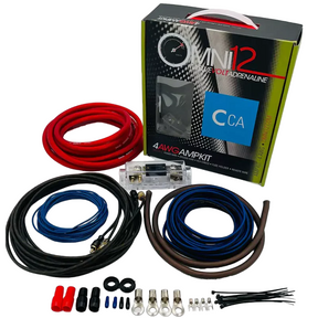 Omni12 4G 4GA CCA Installation Kit for Car Audio Amplifiers Omni12