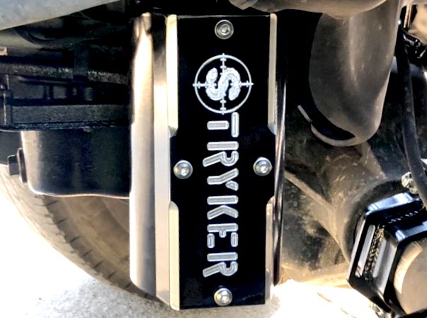 2023 to 2026  F450 OIL COVER BADGE for 6.7 POWERSTROKE Diesel Stryker Off Road Design