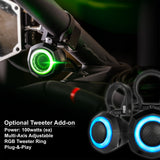 2014-2023 Polaris RZR A-Spec SSV Works 5-Speaker Plug-&-Play Kit with JVC