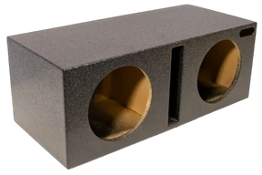 Dual 12" Ported Subwoofer Box Moon Car Stereo