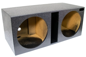 Dual 15" Ported Subwoofer Box Moon Car Stereo