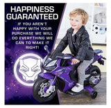 Panther Power Motorcycle Ride-On for Kids Ages 3+ Up to 65lbs
