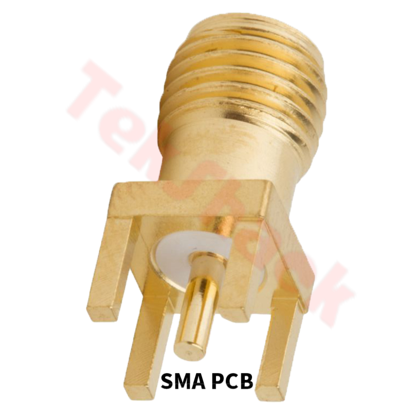 SMA Female Thru Hole PCB Connector TekShack