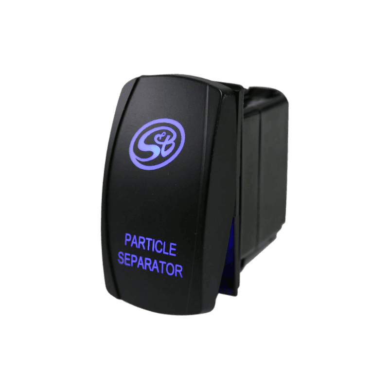 LED Rocker Switch w/ S&B Logo for Particle Separator S&B
